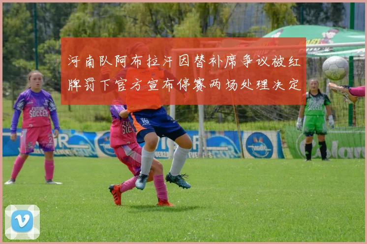 河南队阿布拉汗因替补席争议被红牌罚下官方宣布停赛两场处理决定